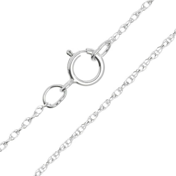 2 metres Jewellery Making Silver Plated 3.2 x 0.5mm Rollo Chain 